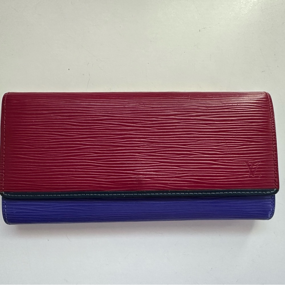 Louis Vuitton Epi Flore Long Wallet